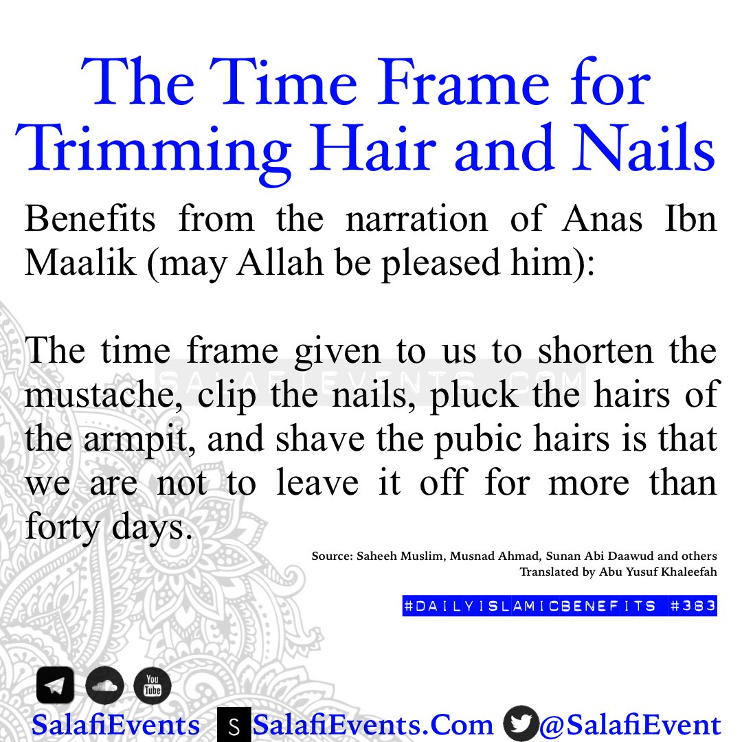 Salafievents Com On Twitter New The Time Frame For
