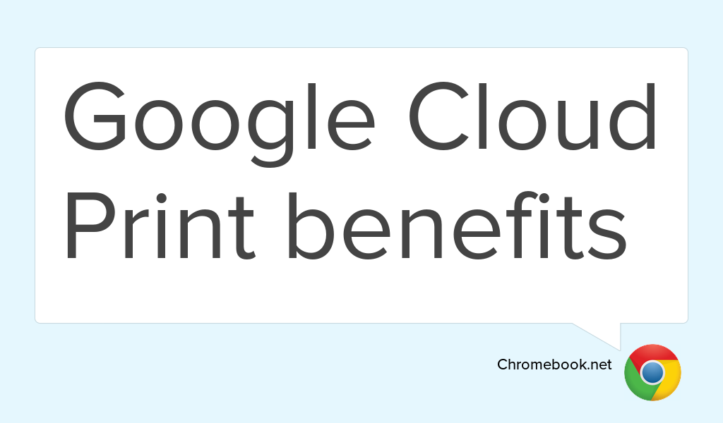 "Google Cloud Print benefits" goo.gl/LzinP9 #Cloud #printing #Chromebook