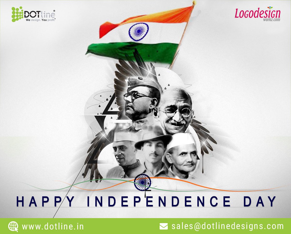logodesignworkz's tweet image. Logo Design Workz wishes you all a very Happy 70th Independence Day 2017.
#IndependenceDay  #15August #70thIndependenceDay