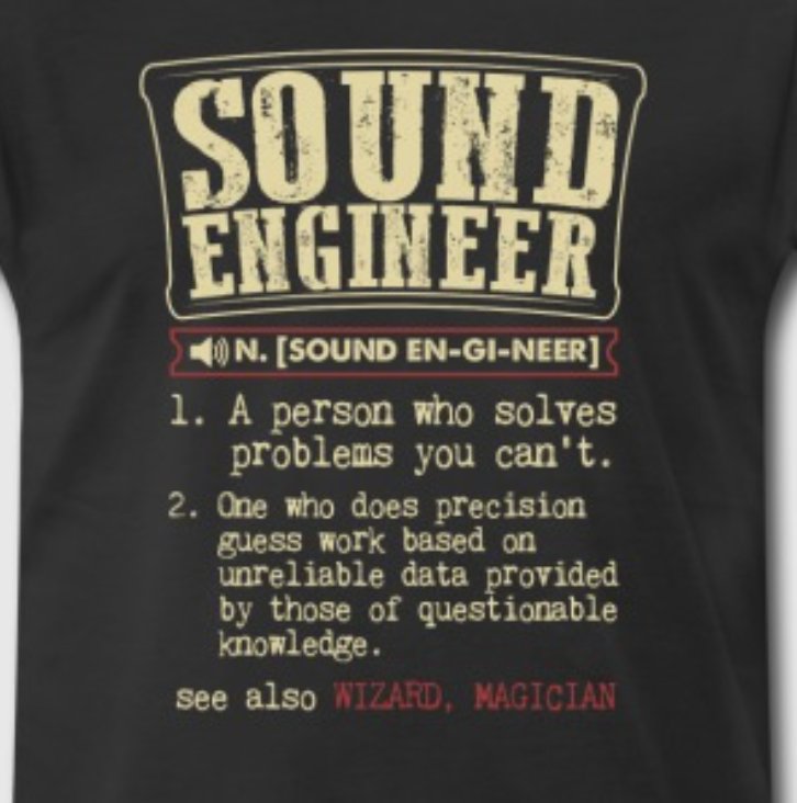 see also: WIZARD, MAGICIAN. yup, that sums it up...😄 #soundengineer