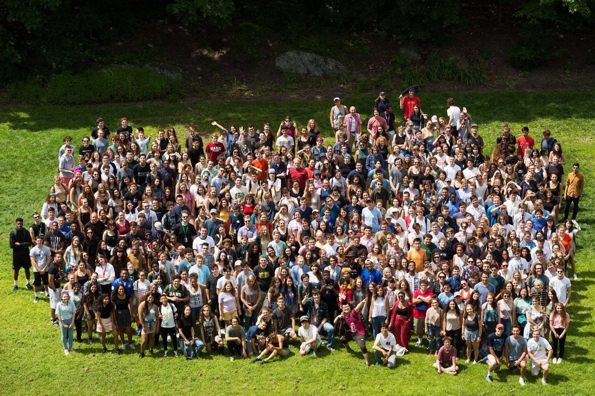 BardCollege's tweet photo. Welcome to the Bard College Class of 2021! #Bard21 #languageandthinking #BardianandProud #Aplacetothink (Photo: Pete Mauney '93 MFA '00) https://t.co/q3ghAF4hFe