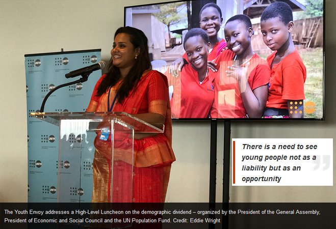 INTERVIEW: Meet the new UN Youth Envoy, Jayathma Wickramanayake: goo.gl/hWqooc  youtu.be/rujytlSM-oE #YouthDay #Youth4Peace