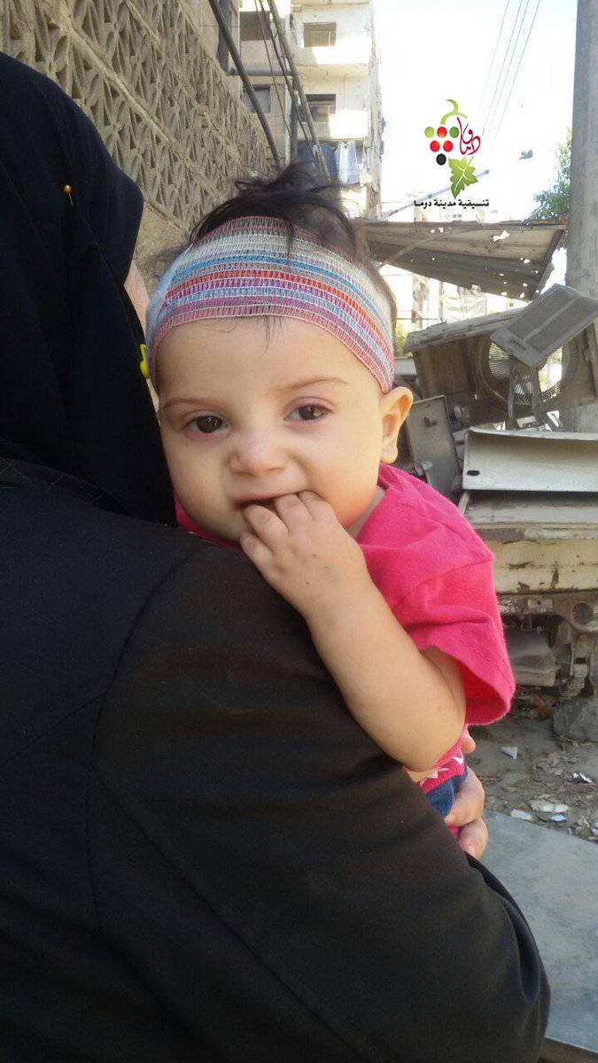SiegeWatch's tweet photo. On Fri, 6-month old Kenan al-Daqr died of Leukemia in #Saqba. Like all cancer patients in Ghouta he was denied proper treatment or med. evac https://t.co/iij2Kaxqoy