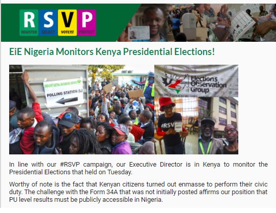EiENigeria's tweet photo. .@inecnigeria Decentralizes #CVR2017 in Anambra
Active Citizens Ask PMB To #ResumeOrResign
Our newsletter headlines: https://t.co/iAAQUcjUxL https://t.co/diSo7jI68v