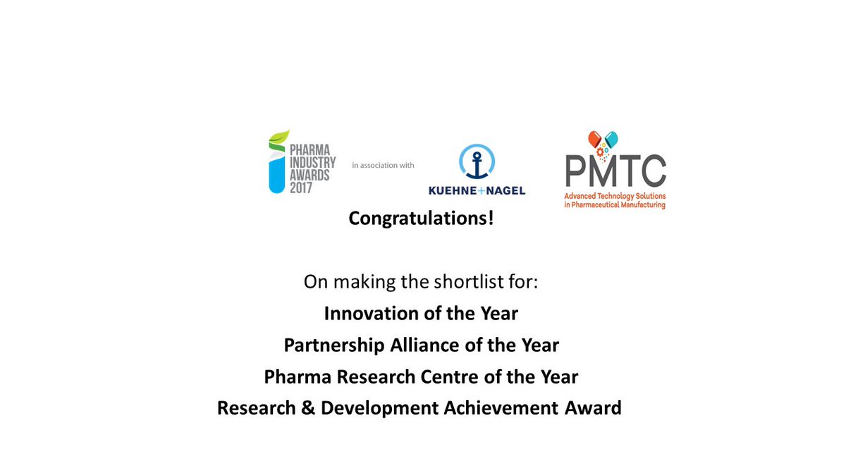 PMTC (@pmtcentre) on Twitter photo Thanks <a href="/PharmaAwardsIRL/">Pharma Industry Awards</a> looking forward to this event @scienceirel #BelieveInScience #PharmaAwardsIRL Thanks <a href="/PharmaAwardsIRL/">Pharma Industry Awards</a> looking forward to this event @scienceirel #BelieveInScience #PharmaAwardsIRL