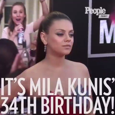 Happy Birthday, Mila Kunis! Celebrate with us by seeing her and husband most adorable moments! 