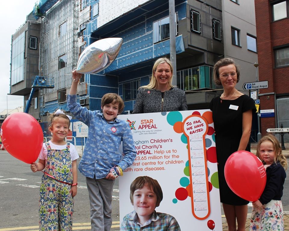 Bham_Childrens's tweet photo. We're now able to fund the UK's first children's Rare Disease Centre! A HUGE thank you to our kind-hearted #StarAppeal supporters! https://t.co/V4Oq7mXuXS