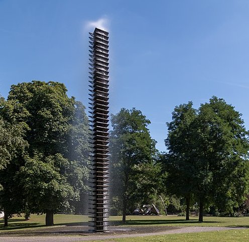 HickmanAndSmith's tweet photo. We love this! #photooftheday Sculpture “Wasser-Plastik” in Münster, North Rhine-Westphalia, Germany https://t.co/iIoCLQJsmI