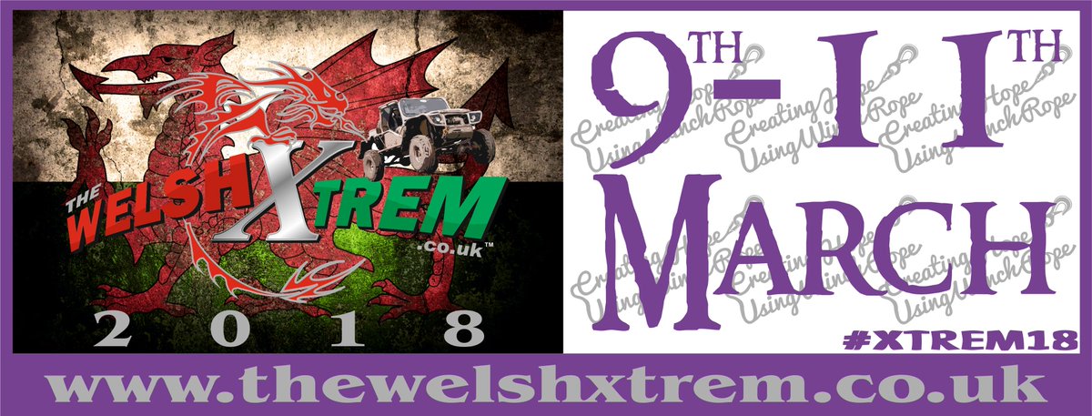 thewelshxtrem's tweet photo. The new colours for the #xtrem18 event, we will be all systems go very soon. Want to be involved email nobby@thewelshxtrem.co.uk #excited https://t.co/a8urWraFVE