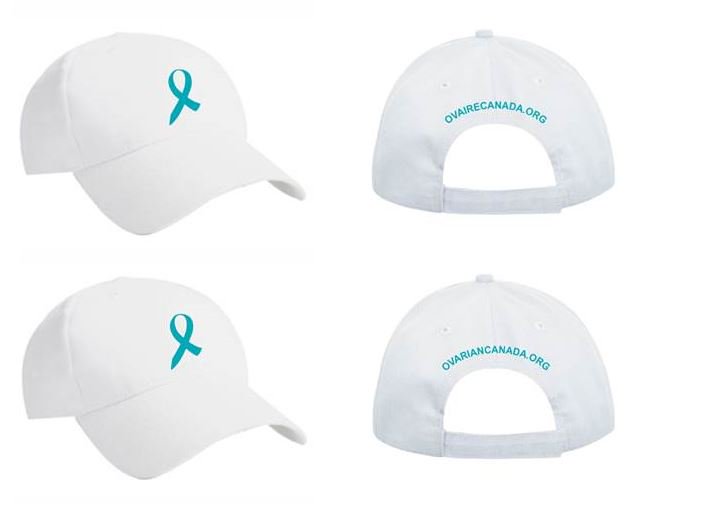 OvarianCanada's tweet photo. New this year: Participants at the #walkofhope will receive hats. Wear it year round to spread awareness. #ladyballs https://t.co/cq74ih2Xkl