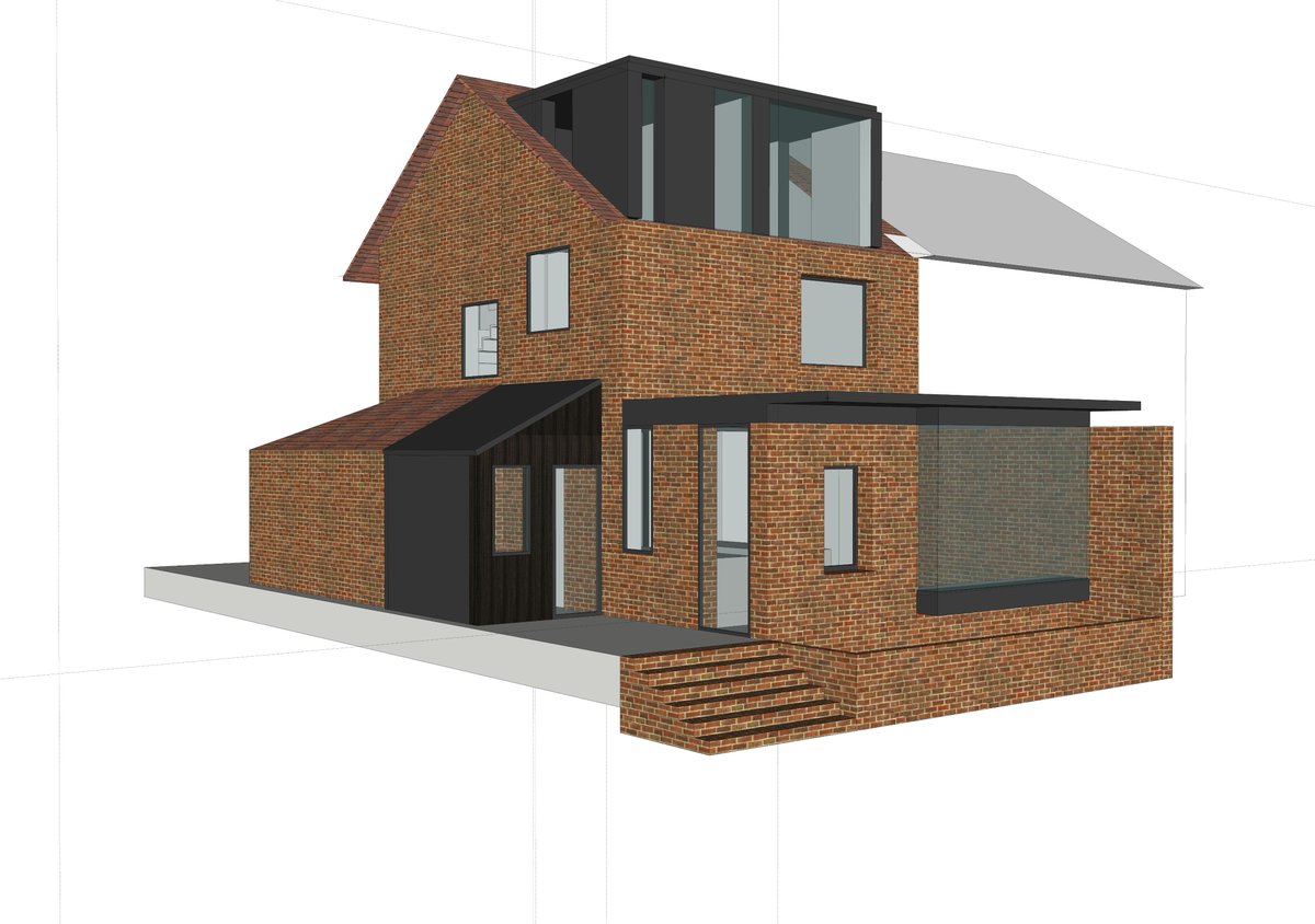ForestArch1's tweet photo. Thistlebarrow, our triple extension project in Salisbury has been granted planning permission - horrah! https://t.co/w6d5QE2VQ3