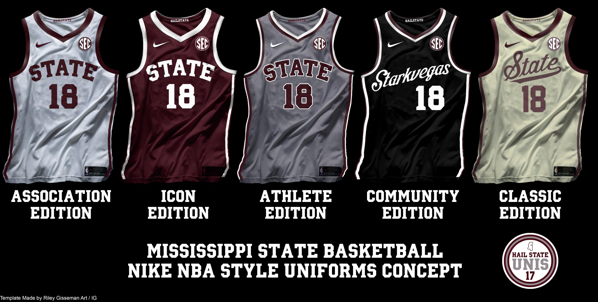 mississippi state basketball jersey