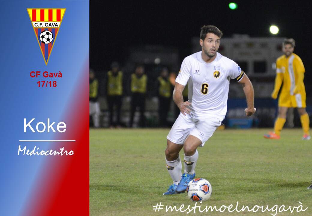 Presentamos a nuevo jugador: trabajo y criterio en el centro del campo. Proviene del Pfeiffer University. Bienvenido Koke #mestimoelnouGavà