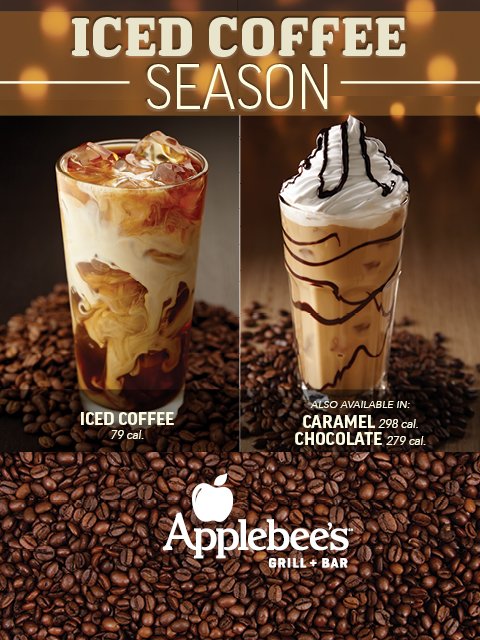 ApplebeesNY's tweet photo. How about a Monday afternoon #pickmeup ? #ApplebeesNY #IcedCoffee #DoubleBrew https://t.co/JqIHkkVKO0