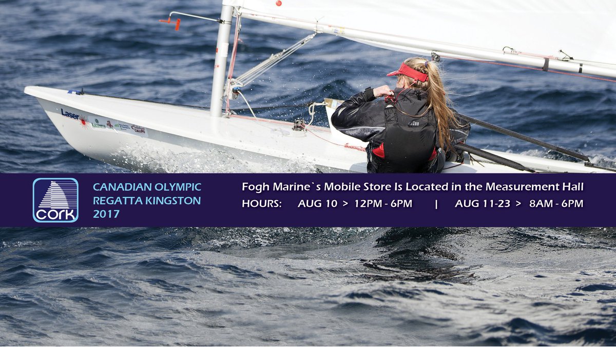 foghmarine's tweet photo. Friendly reminder of our hours for our #FoghMobileStore in Kingston for @CORKKingston !
#CORK2017 #CORK #SailKingston #FoghMarine https://t.co/NLsTrjB9Lh