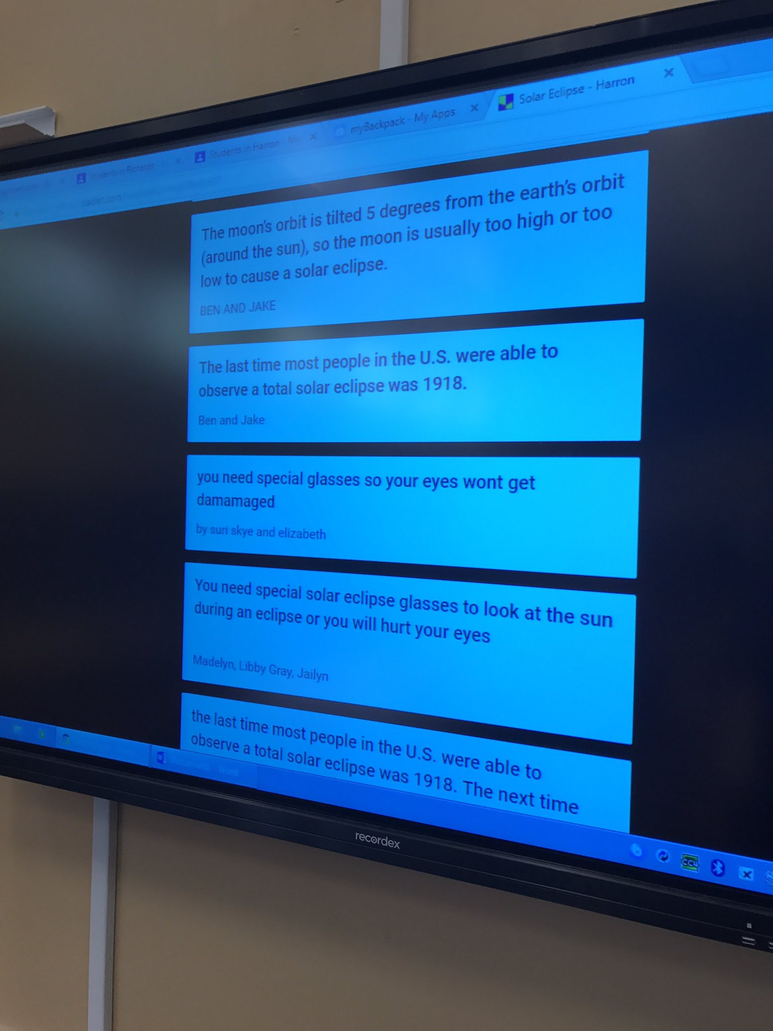 Mrs. Lander on Twitter "5th graders are collecting facts about the