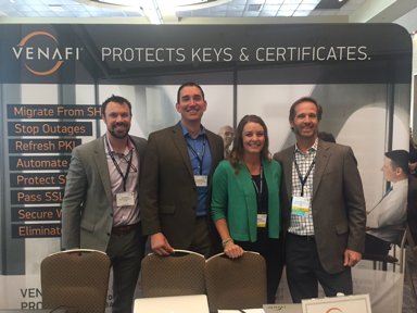 Venafi's tweet photo. Great to meet so many #infosec people @CyberSummitUSA Summit, Chicago last week. Follow more updates here. #CyberSummitChicago #security https://t.co/eObny7iQEE