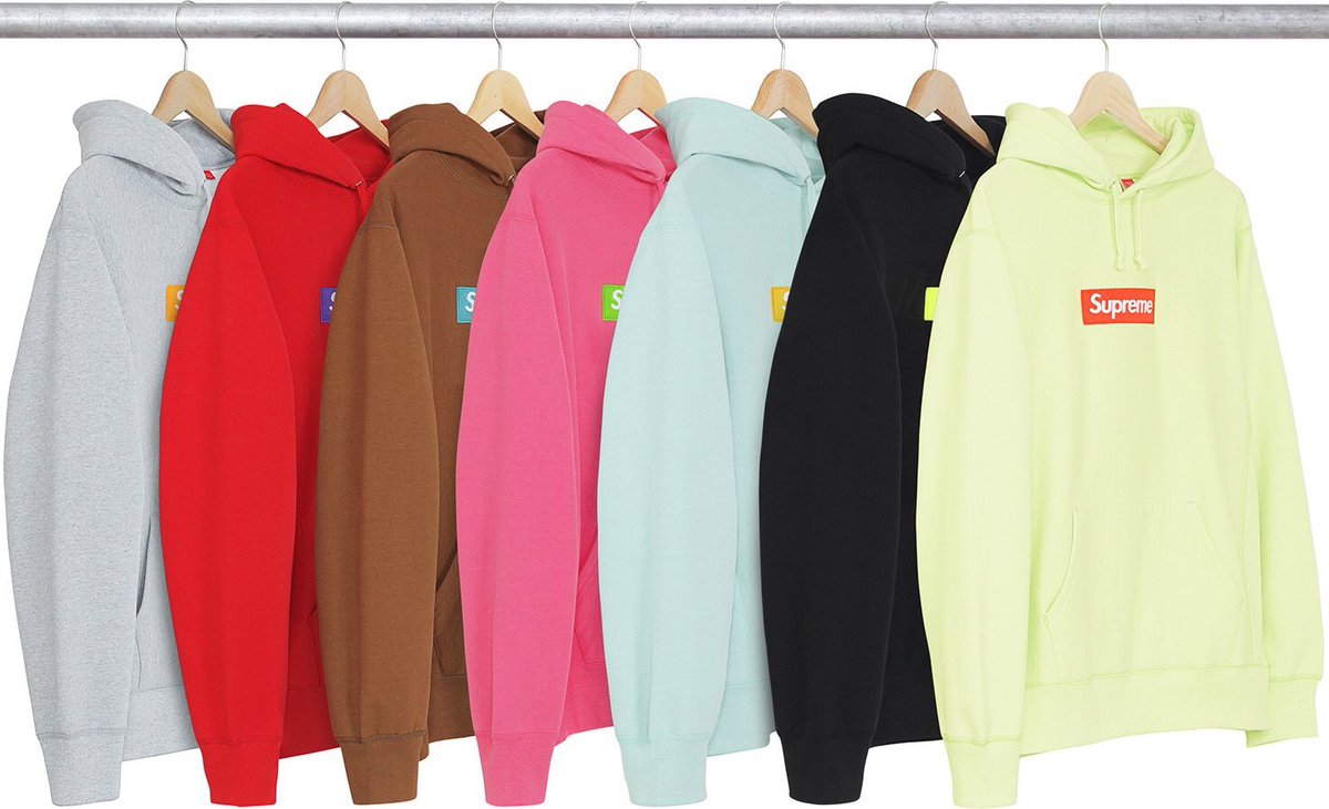 straight_sole's tweet photo. F/W '17 Box Logo Hoodies. https://t.co/0EN2FeNMar