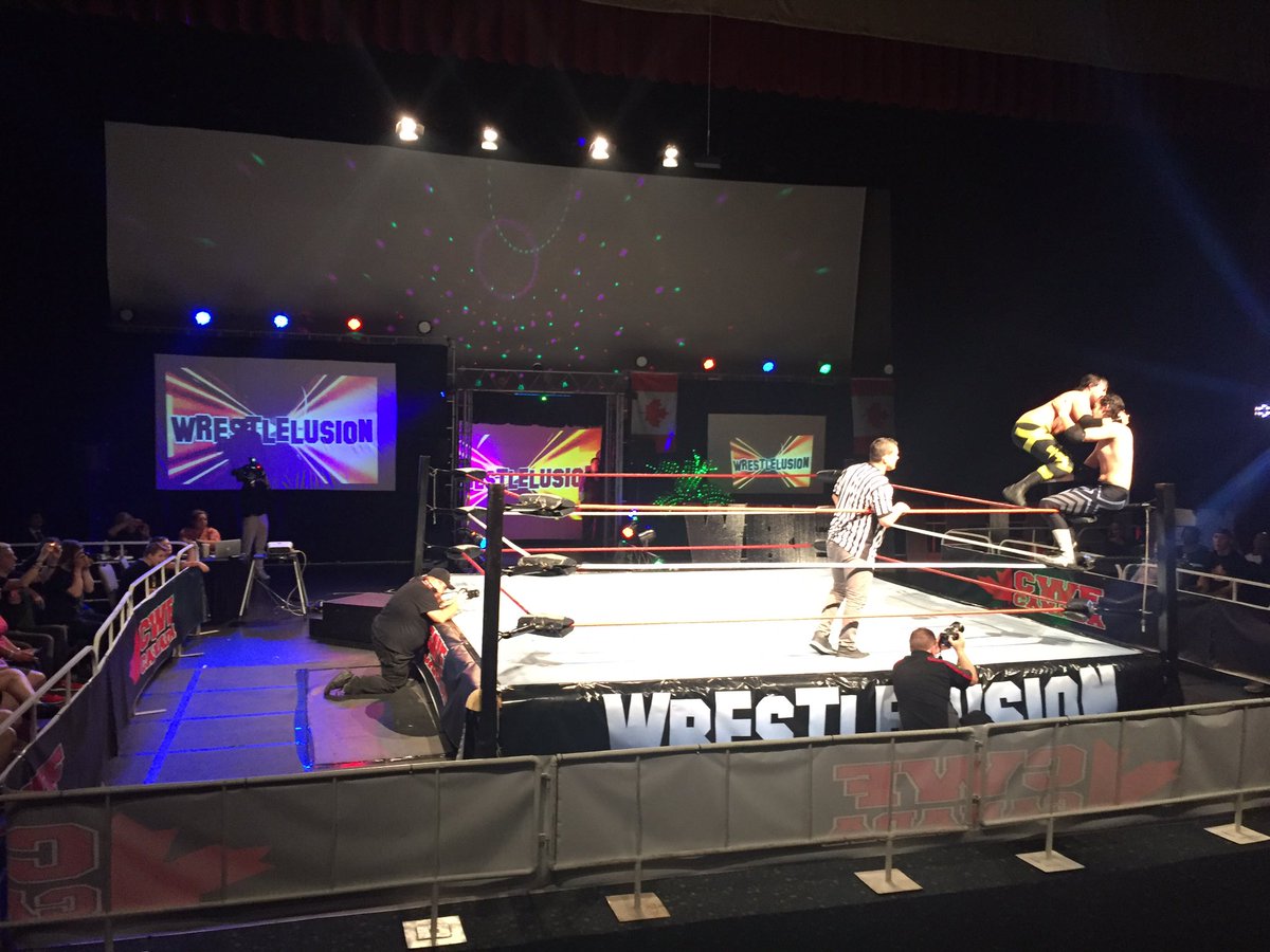 CWF_CANADA's tweet image. Photos from #WRESTLELUSION CWF would like to thank everyone who came to the event and we hope to see many more people in  the further years!