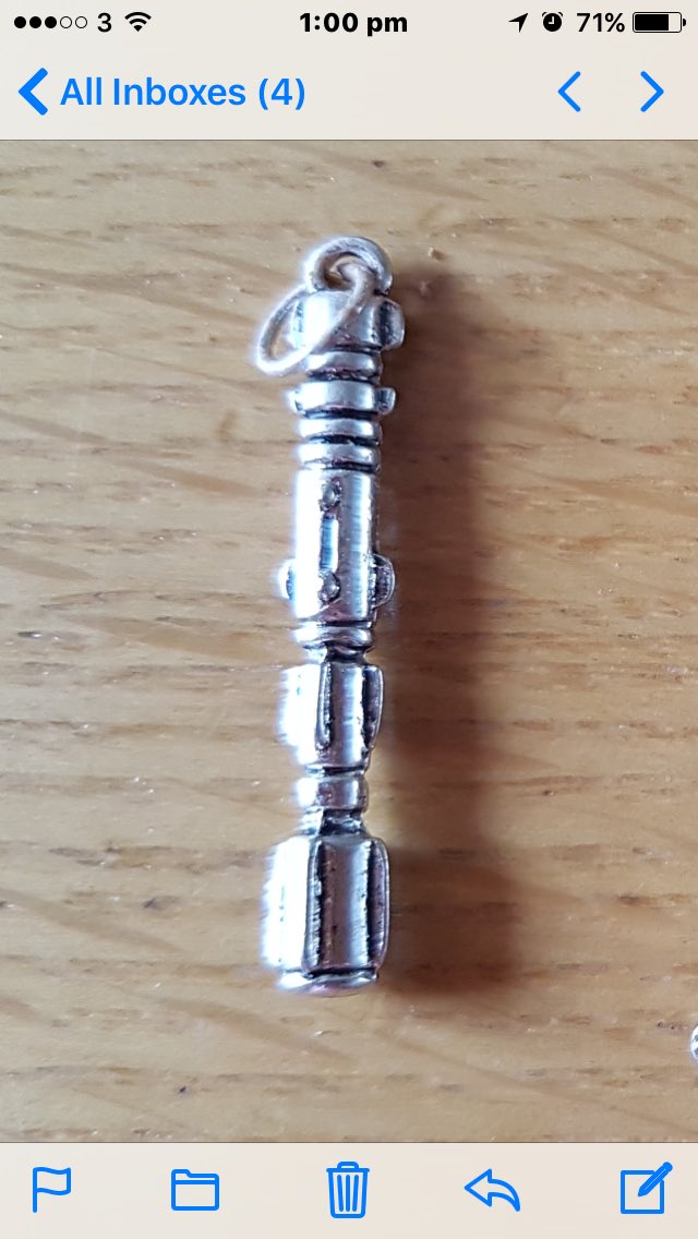 Diybeads's tweet photo. Sonic Screwdriver pot Light Saver https://t.co/EF8HJ2udht