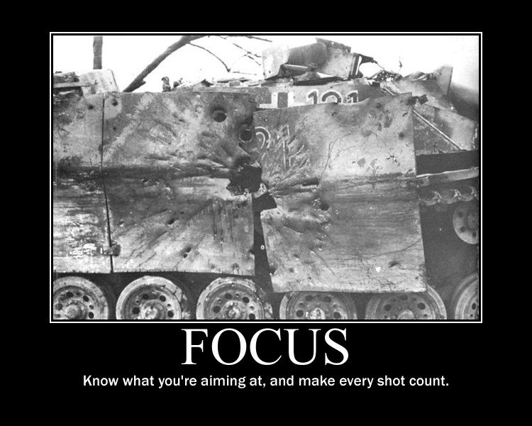 WoTModernArmor's tweet photo. Zero in on what matters. Ignore the distractions. Show this week who's boss. #MotivationMonday https://t.co/bDHvDkZTTA
