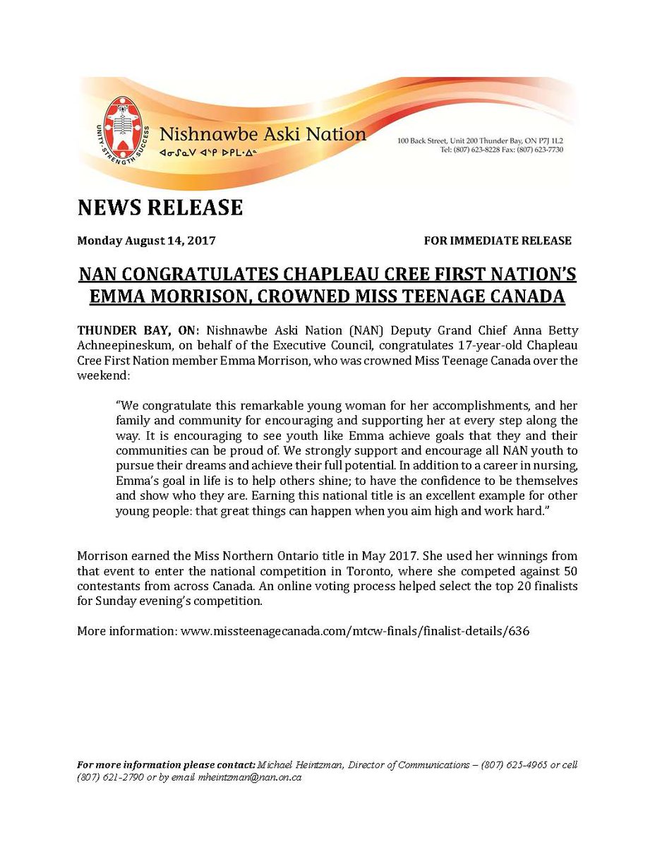 Nishnawbe Aski Nation tweet media