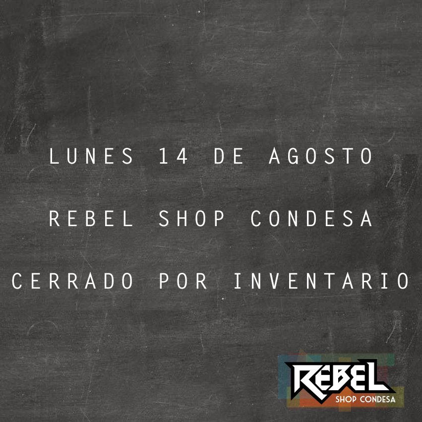 Hoy lunes 14 de agosto, la tienda permanecerá cerrada por inventario! Nos vemos mañana con nuestro horario recular :D