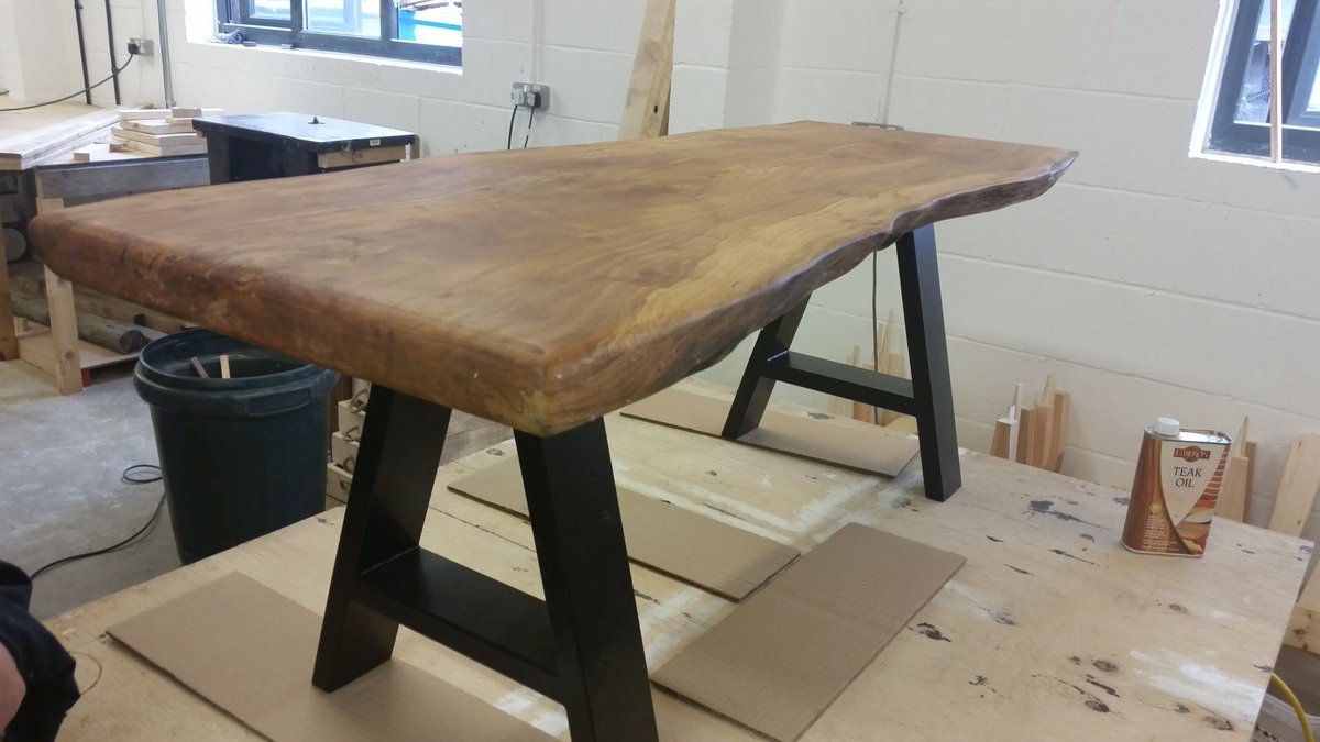 RAW_Workshop's tweet photo. .@johnlewisretail These beauties were all made using trees felled to make way for new #Westgate Centre in #Oxford. #socialimpact built in. https://t.co/tsgPdCkca3