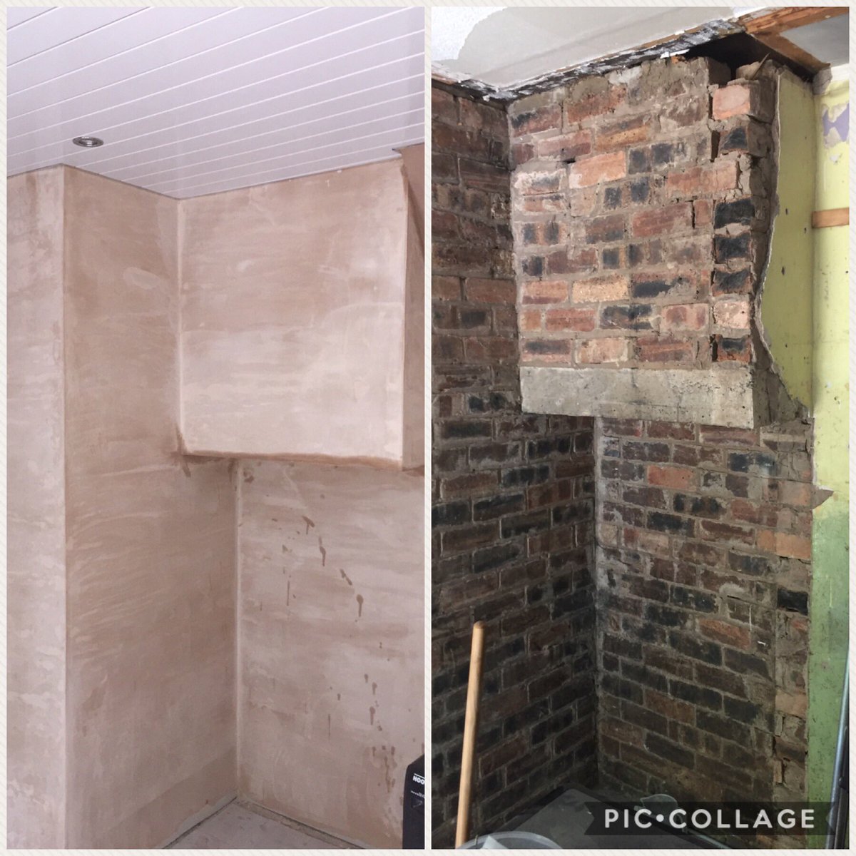 CarrStav's tweet photo. Before and afters of today's kitchen #plastering #perfect link below 👇🏼https://t.co/Wtsp2gFw1L https://t.co/HwRqhC2yUj
