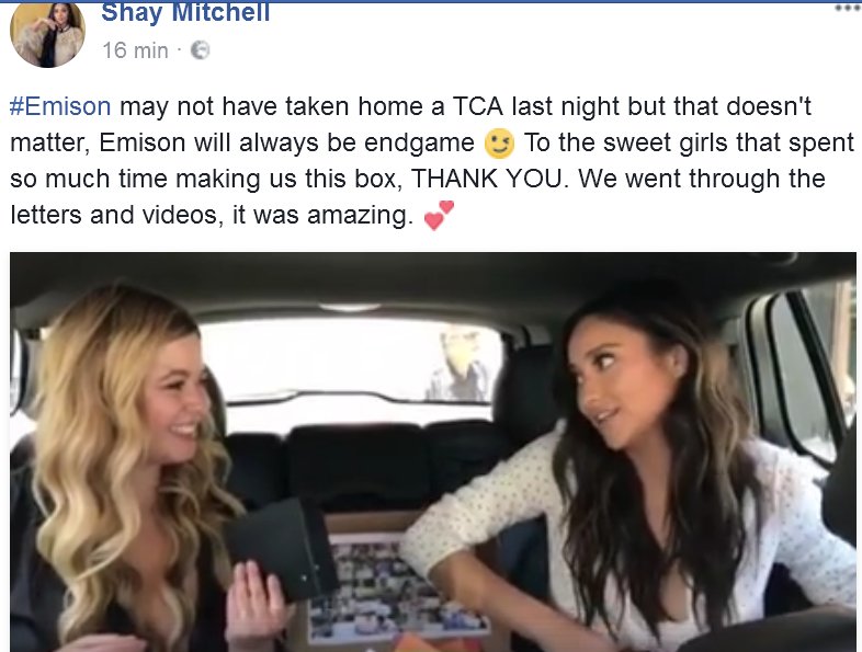 SteffyZorEl's tweet image. This was too cute. ❤️❤️ #EmisonFamily #EmisonEndgame #Emison