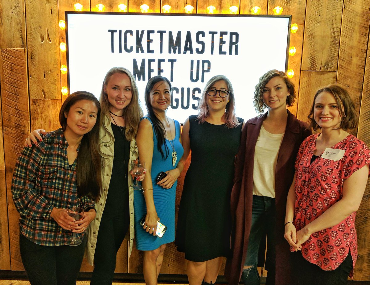Panelist and speakers for today's #ILookLikeAnEngineer event <a href="/MichelleGlauser/">Michelle Glauser</a> <a href="/shsulliv/">chris</a> <a href="/bertadevant/">🌈 Berta Devant 👩‍💻🤖</a> <a href="/OlgaKent_/">lonzo🪄🌈</a> <a href="/clairettran/">Claire Tran 👩🏻‍💻</a> #wwcode 🎉🎉