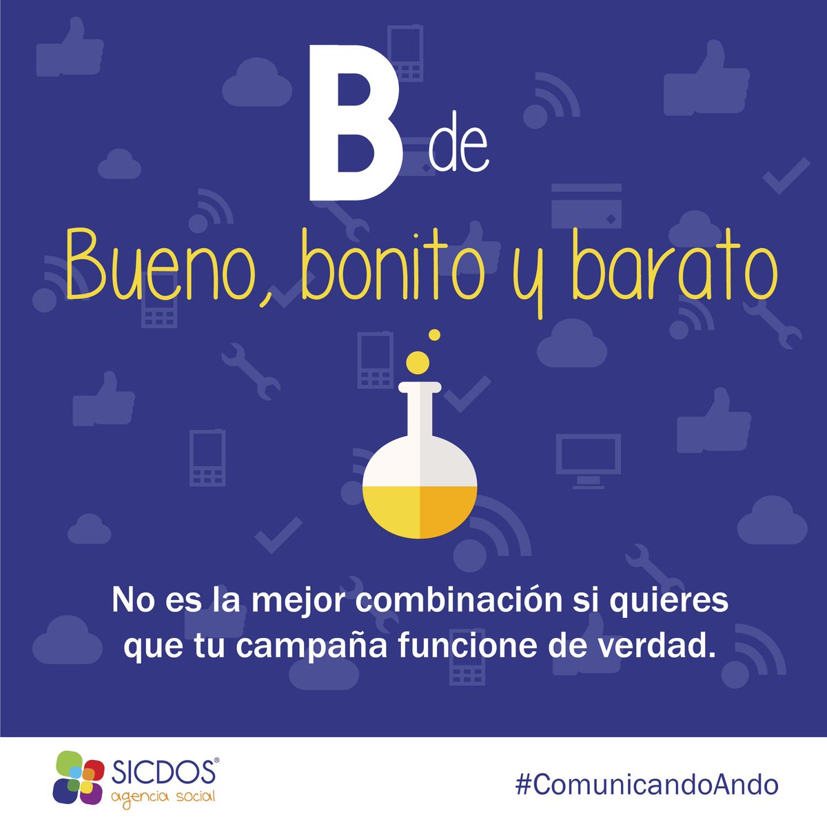 SICDOS's tweet photo. En #SICDOS hacemos tu campaña llegar a quien debo, 9 años en el #TercerSector nos avalan.
Llevamos tu idea a la realidad. #FelizLunes https://t.co/yoZrRIfom0