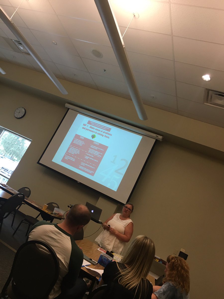 mrsblackrms's tweet photo. Summer Institute 2017! 80 educators preparing for the school year #WeAreESD113 #menuofbestpractice #mathpractices https://t.co/FE7xLpCKNC