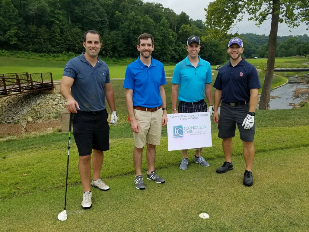 We've got a good lookin' team for @CFF_STL's #JackBuck Golf Classic! Another great fundraiser thanks to the CFF. #curecf #cysticfibrosis