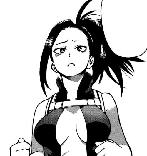 momo-literally got into U.A bc of recommendations-is good with her quirk bc...