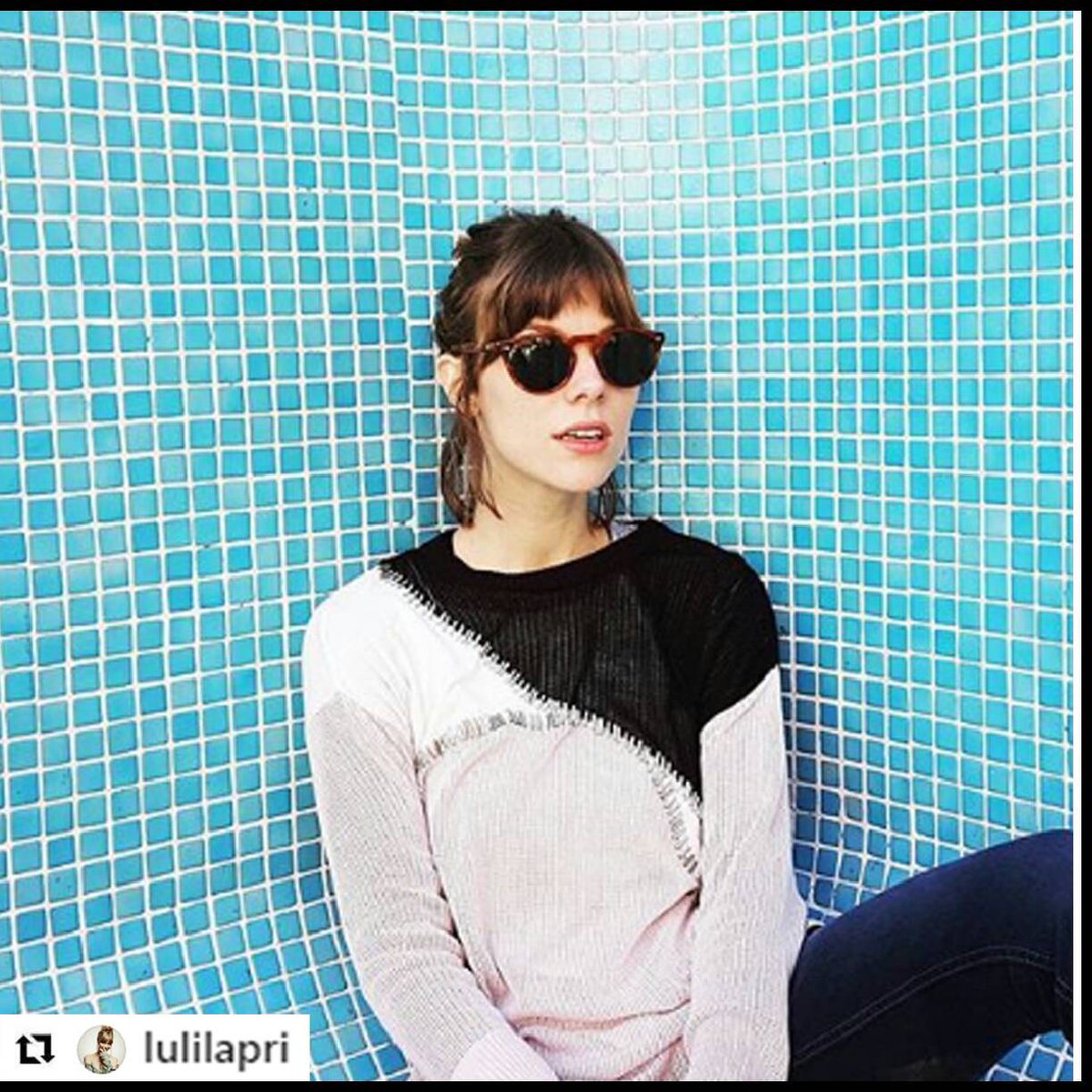 El verano se espera así:  con Gennaro en la mirada 😎💦 #BeOpen #Sunglasses