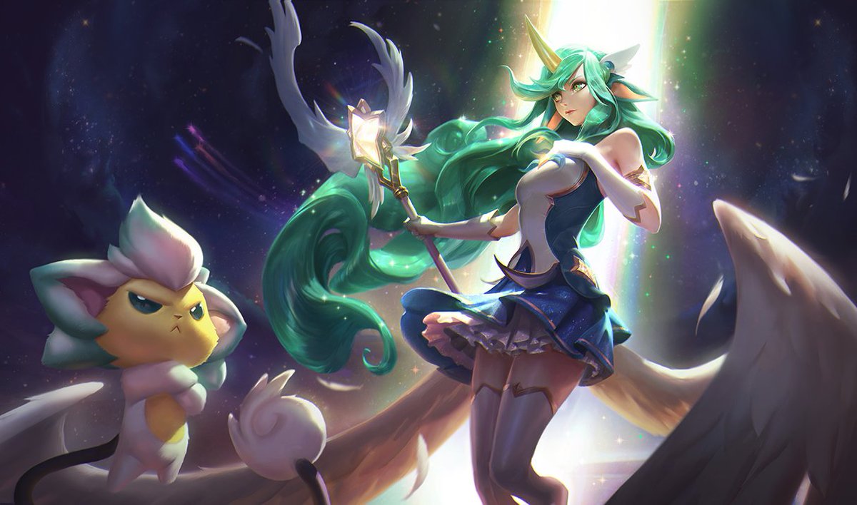 moobeat's tweet photo. #PBE Star Guardian Soraka Splash https://t.co/H4uUsfl9u8