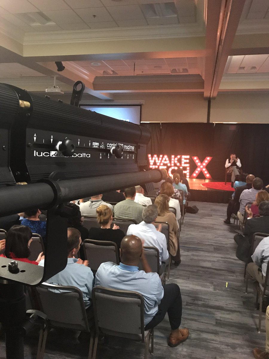 WTDigiComm's tweet image. Looks like the spotlight decided to take one last break before school begins. Sorry for the outage. #WTConvo17