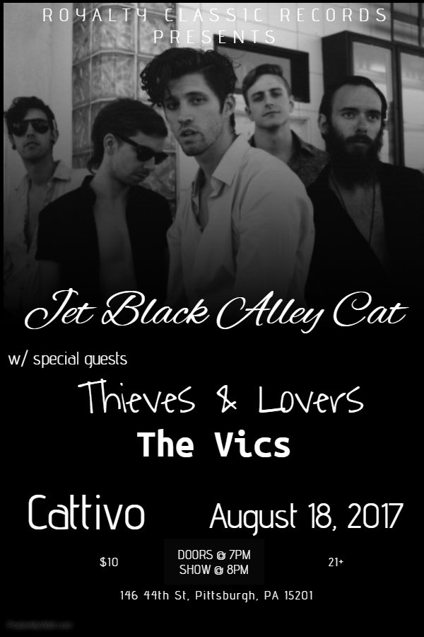 RoyaltyClassic's tweet photo. #pittsburgh! @ThievesnLovers, @JBACmusic
at Cattivo TOMORROW!

https://t.co/qfH3l3FDs2

https://t.co/VUcKddQvt7

#newmusicmonday https://t.co/SxZRn8XiY9