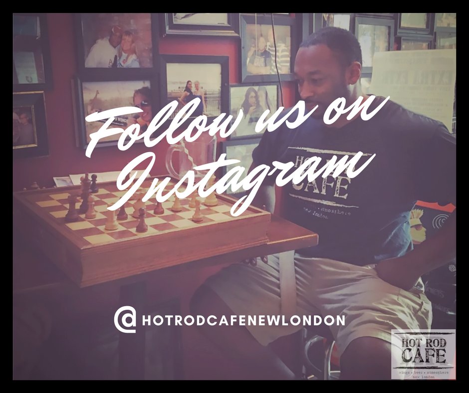HotRodCafeNL's tweet photo. Don't forget to follow us on Instagram! @HotRodCafeNewLondon #HotRodCafe #NewLondon #Wings #Beer #Atmosphere https://t.co/zZZx1xRmBX