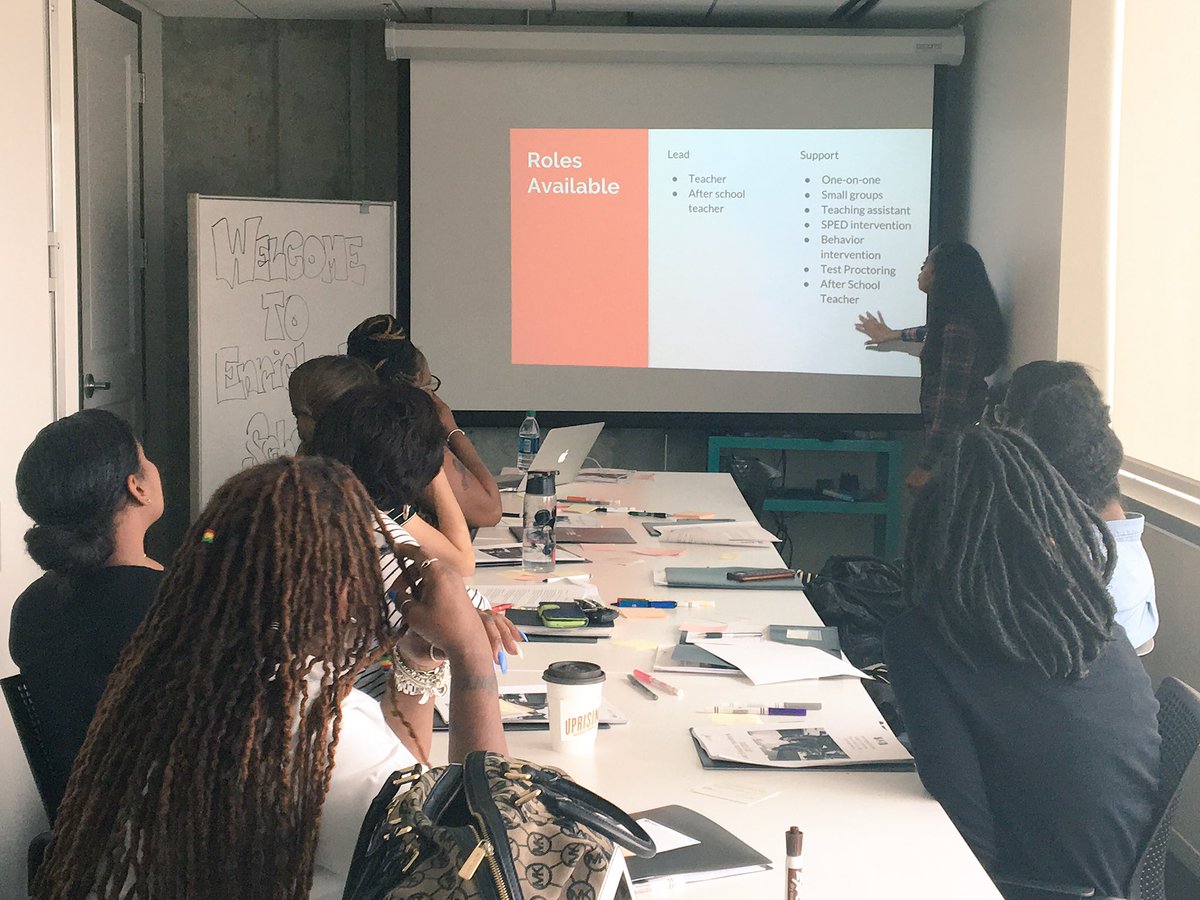 DarlaBunting's tweet photo. I just wrapped up onboarding our second #newcrew of @enrichedschools #guesteducators! Honored to have such awesome GE's! #flipthesubscript https://t.co/9fKbdUh2ov