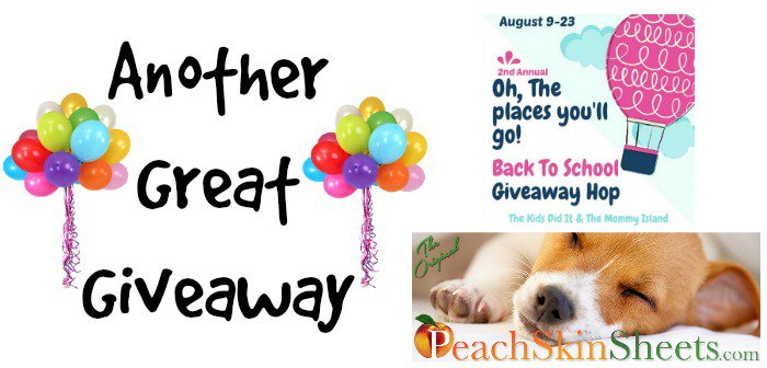 I'm giving away an awesome set of <a href="/PeachSkinSheets/">PeachSkinSheets</a>  ARV up to $149  Ends 8/23/17 #SP #back2school2017