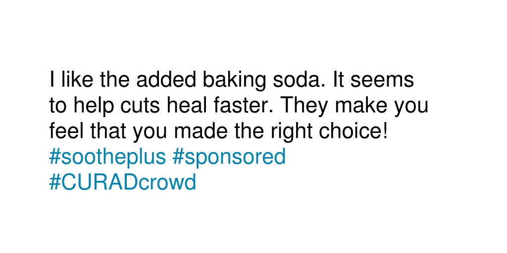 babygurl_kelsey's tweet photo. Tell us how the products you sampled compared to similar generic products youโ... #sootheplus #sponsored #CURADcrowd https://t.co/QudpI3pe4X