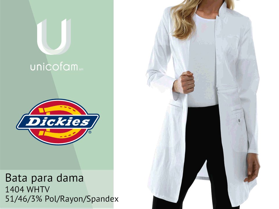 UNICOFAMOFICIAL's tweet photo. #Unicofam #DickiesMexico #Batadoctora
Saco Dickies Uniforms para dama modelo1404 WHTV Precio $1,200.00Pesos MX,
Tallas XS - XL https://t.co/SJ9XsLBB8m
