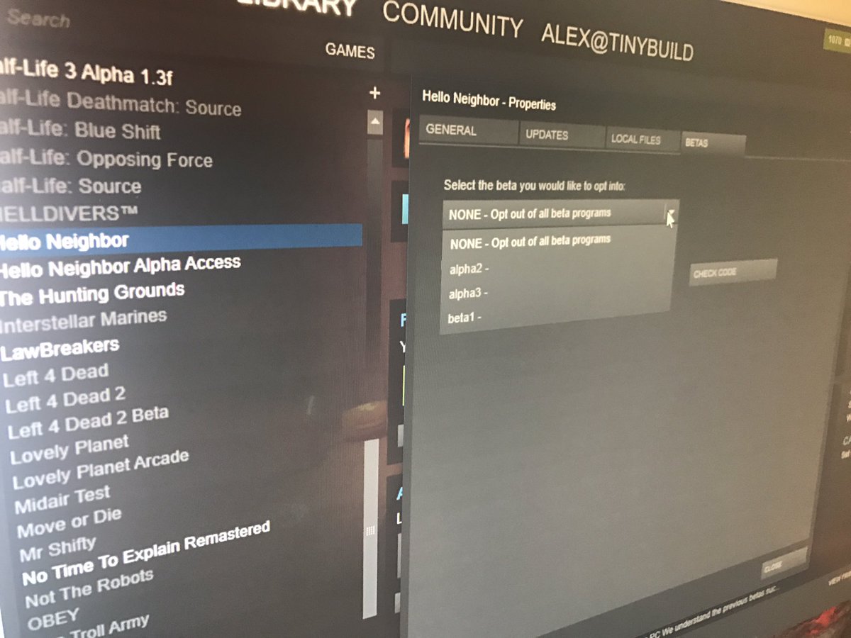 hello neighbor beta 1