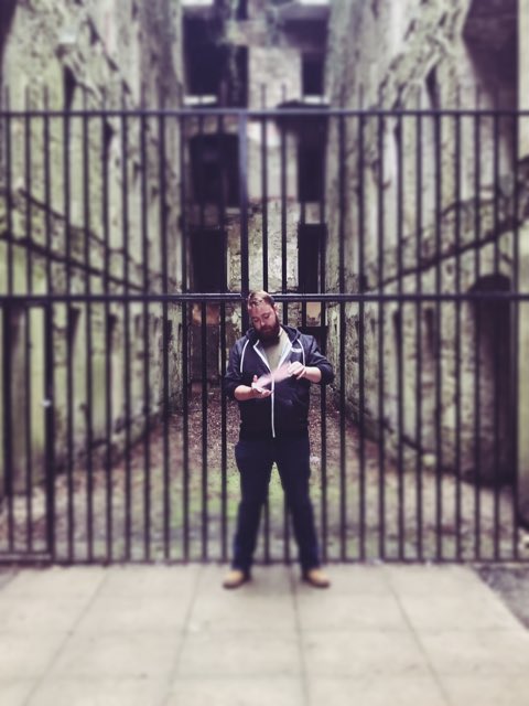 Spent today in Bodmin Jail, still had some time to get some cardistry in though #magician #jail #cardistry #bodmin #bicycle #cards
