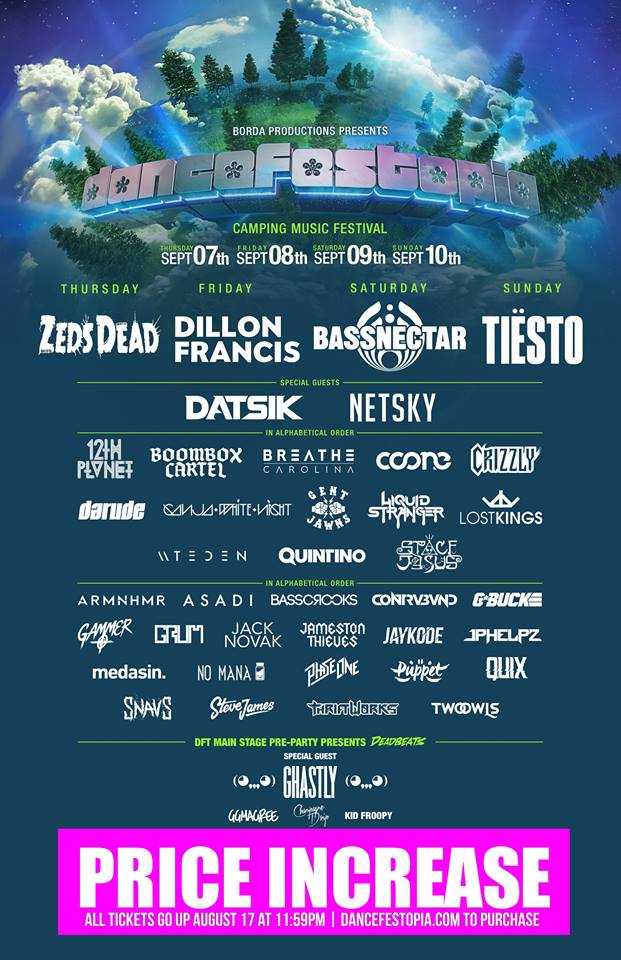 Dancefestopia's tweet image. RT-to-WIN a PAIR of 3-Day Passes!!!

Ticket Prices increase THIS Thursday! Dancefestopia.com for tickets!

#DFT2017