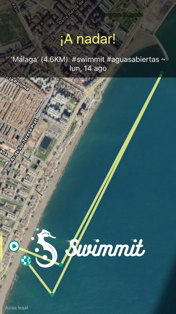'Málaga' (4.6KM)  #swimmit #aguasabiertas ~ lun, 14 ago bnc.lt/m/TQSxmwIWBF