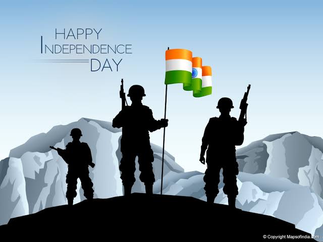 Happy independent day friends