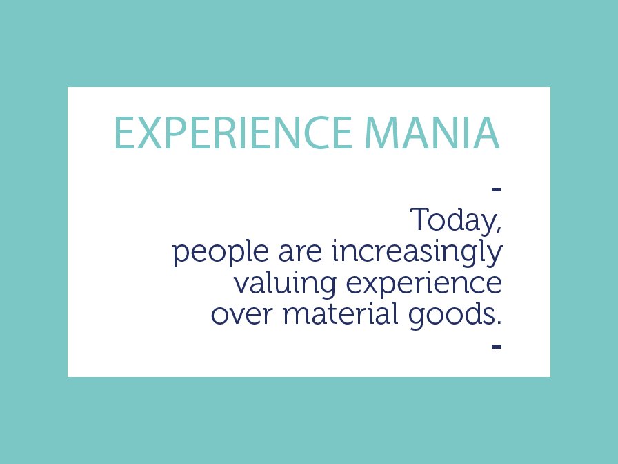 FutureBrand's tweet photo. We identify six #megatrends in our study on the #futureofalcohol: what will #experiencemania mean for booze brands? https://t.co/UczugC3hHK https://t.co/0I6wLsD8I4